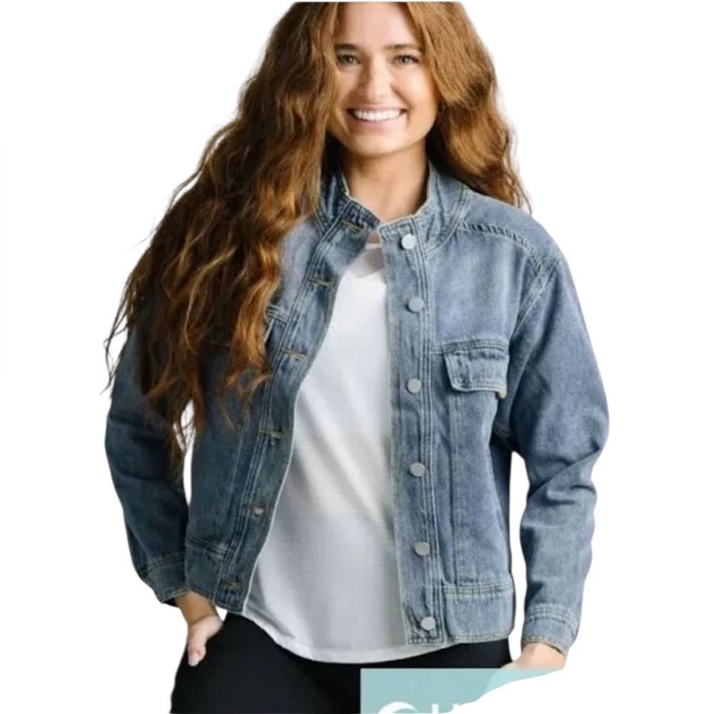 ZYIA Light Wash Jean Jacket